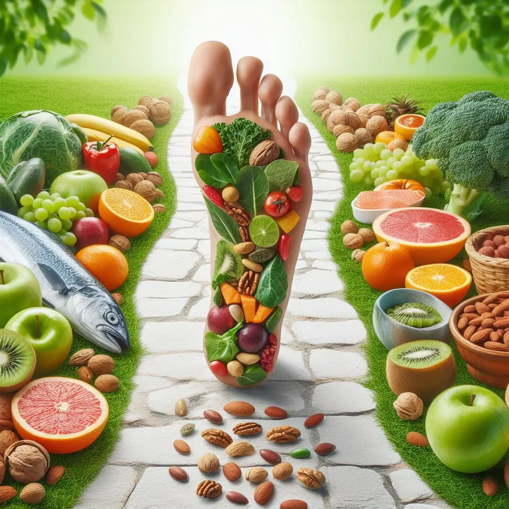 The Role of Diet in Healthy Feet